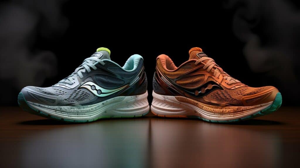 Saucony compared to competitors