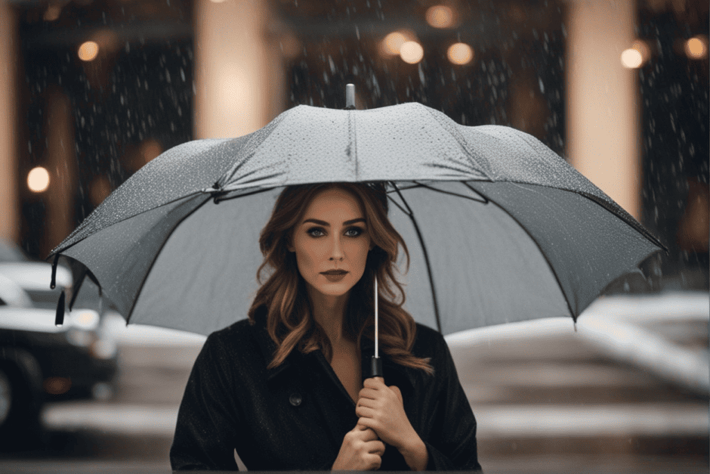Stay Chic in the Rain: With Kate Spade's umbrellas, rain becomes an excuse to flaunt style.