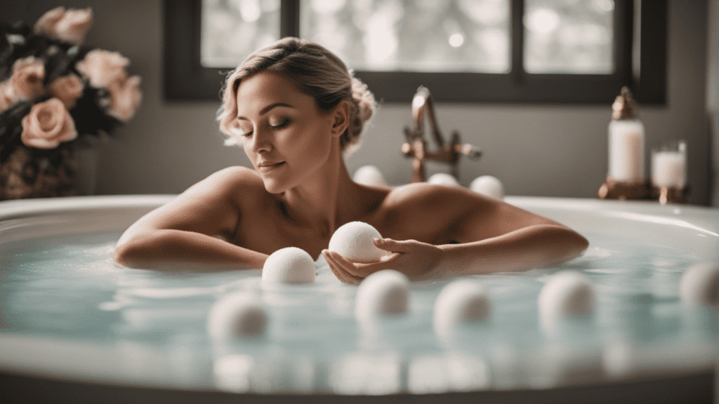 Bath Time Pampering: Relaxing with Pacifica's aromatic bath bombs and soaks.