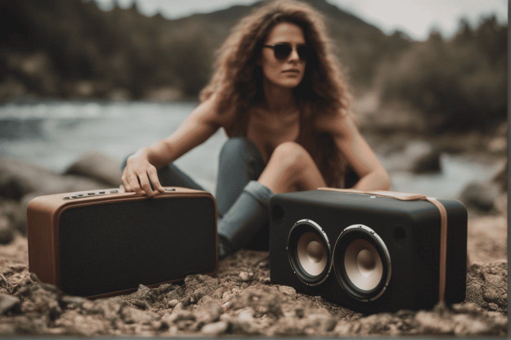 Outdoor Activities: Take Pioneer's portable speakers on hikes or picnics