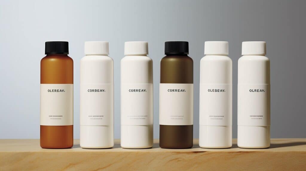 the ordinary brand skincare product bottles