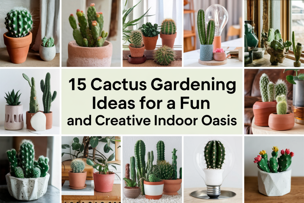 Cactus Gardening Ideas