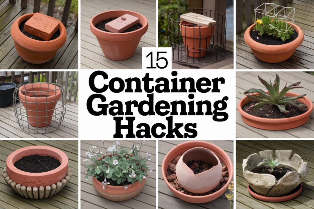 Container Gardening Hacks