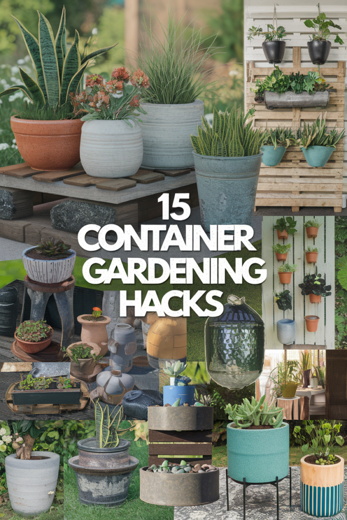 Container Gardening Hacks