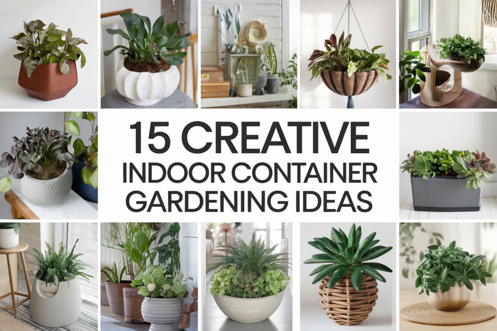 Indoor Container Gardening Ideas