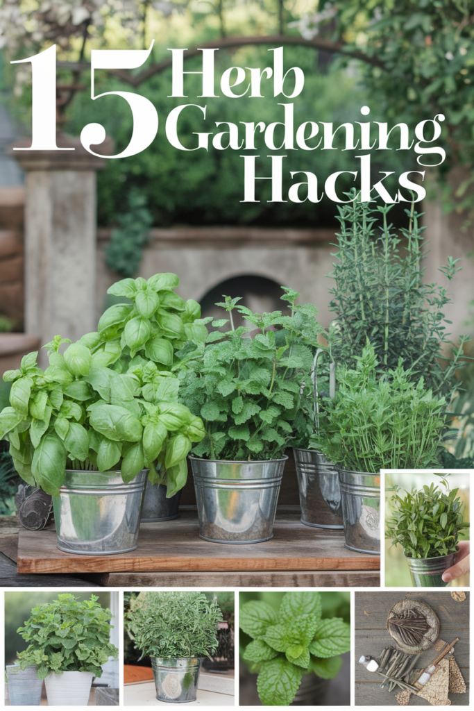 Herb Gardening Hacks