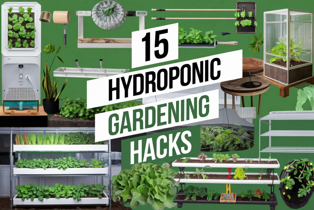 Hydroponic Gardening Hacks