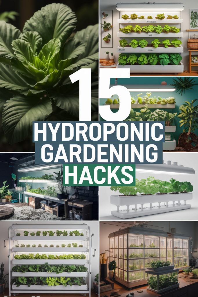 Hydroponic Gardening Hacks