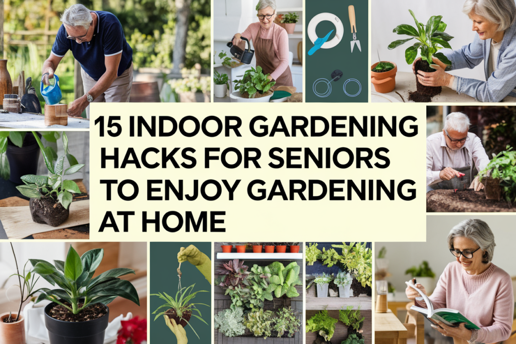 Indoor Gardening Hacks for Seniors