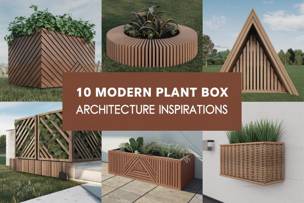 Modern Plant Box Architecture Inspirations