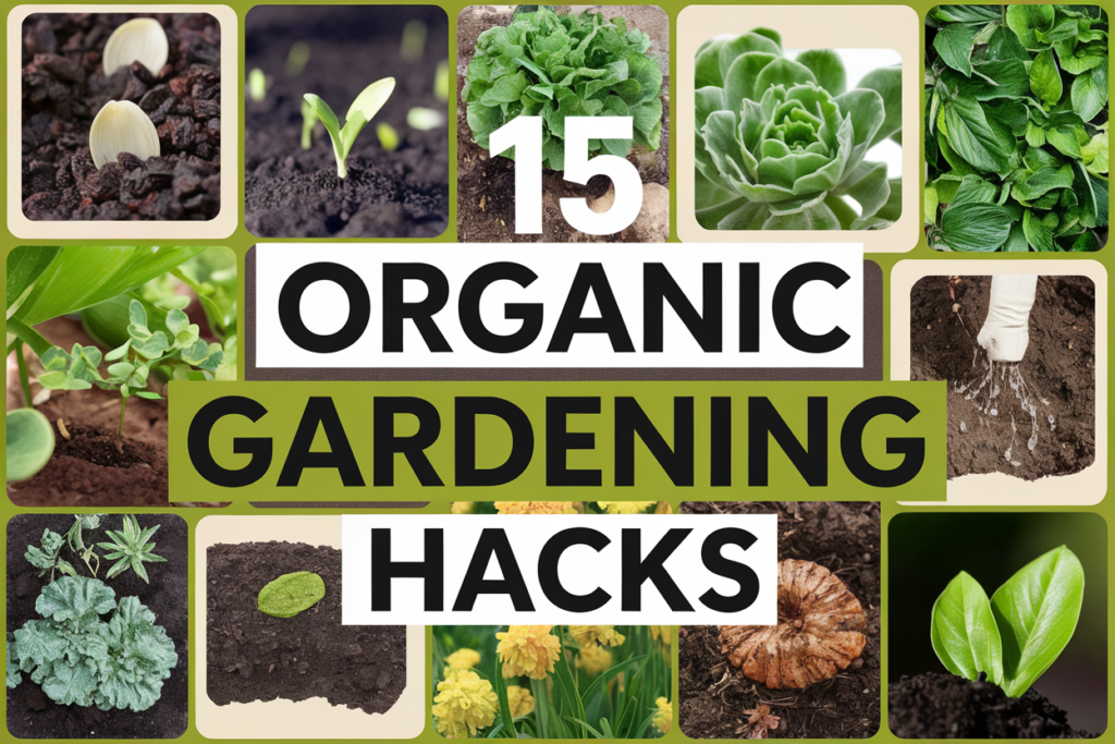 Organic Gardening Hacks