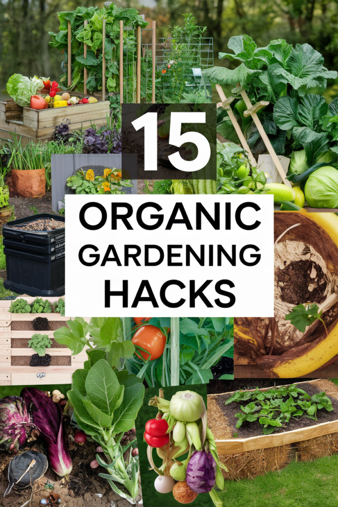 Organic Gardening Hacks