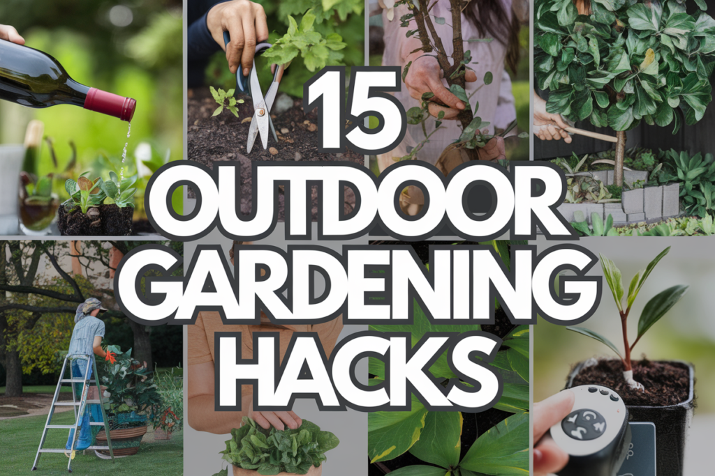 Outdoor Gardening Hacks