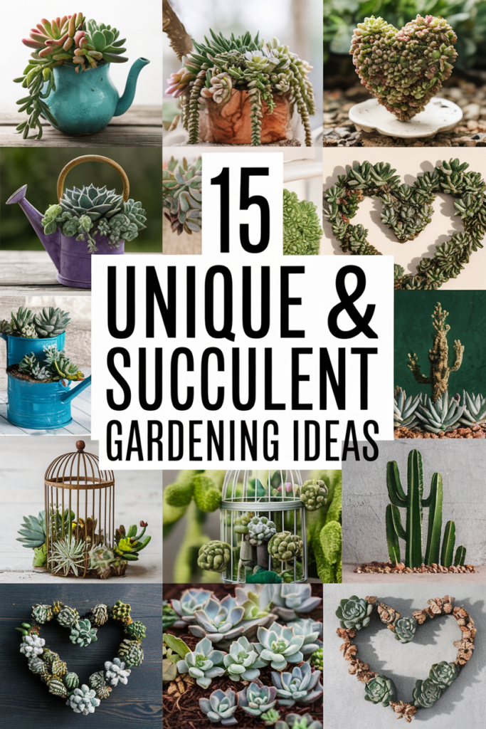 Succulent Gardening Ideas