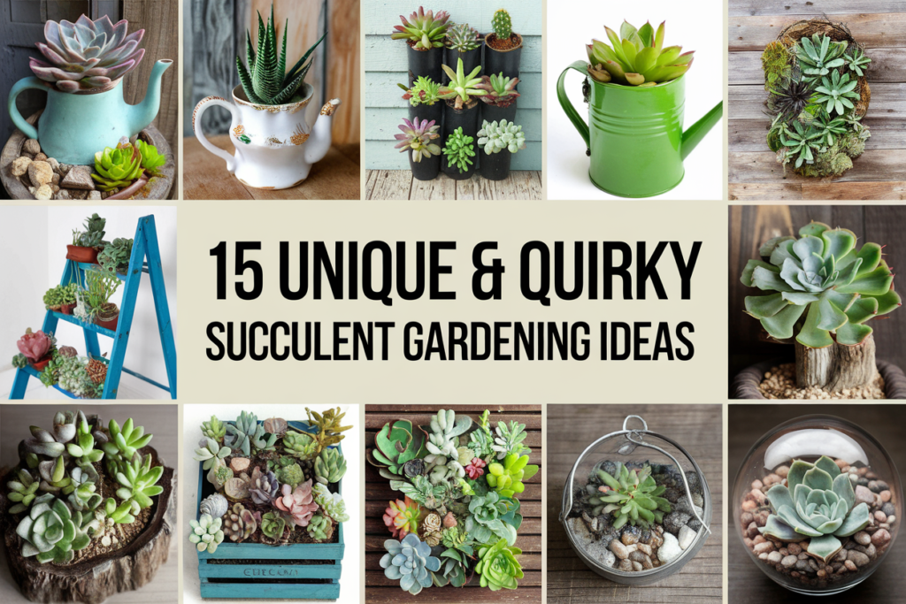 Succulent Gardening Ideas