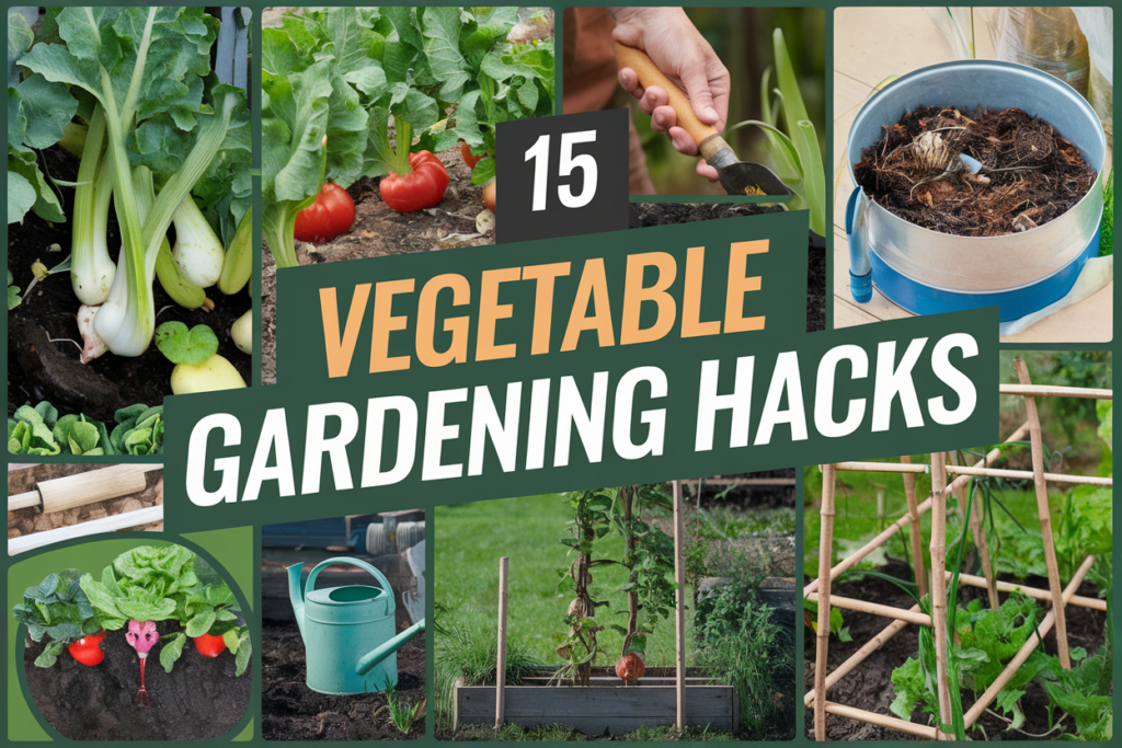 Vegetable Gardening Hacks