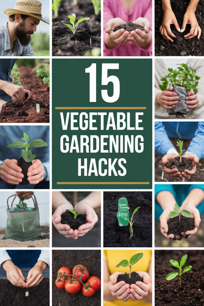 Vegetable Gardening Hacks