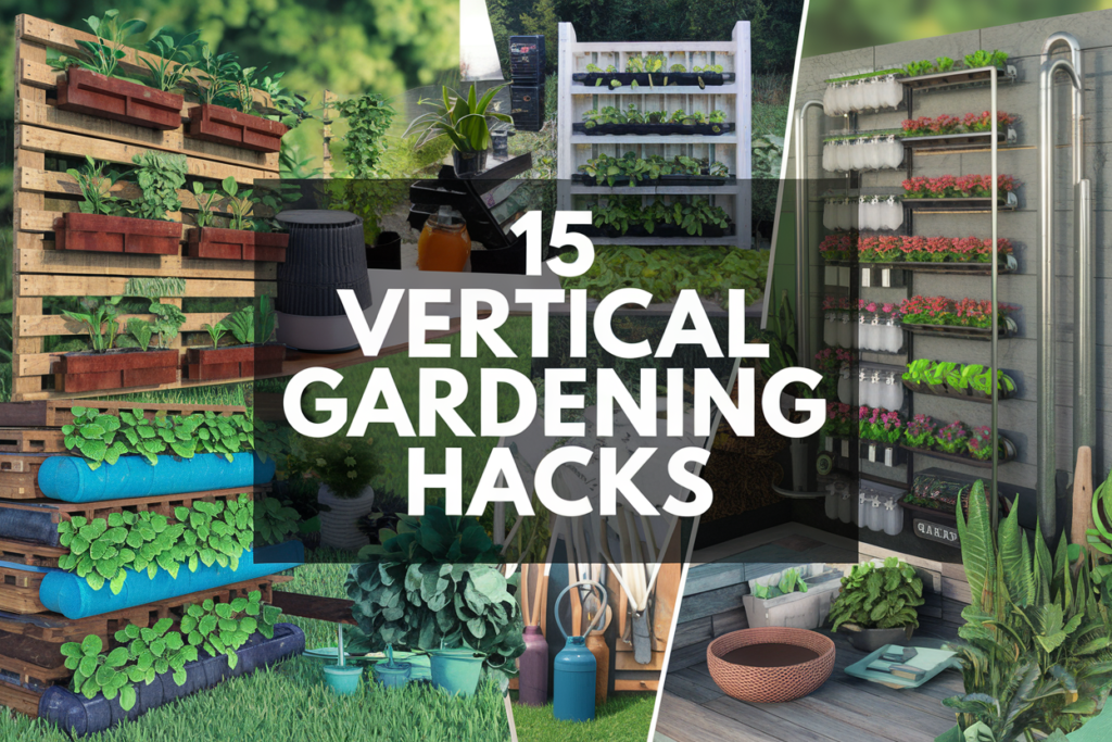 15 Genius Vertical Gardening Hacks for Small Spaces