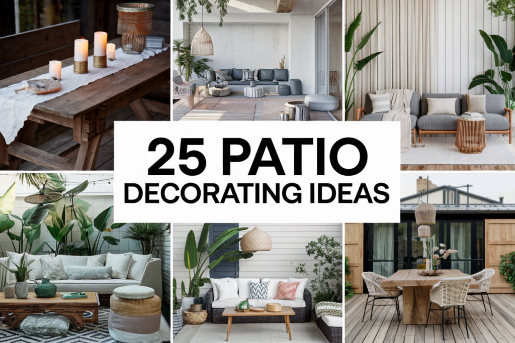 Patio Decorating Ideas