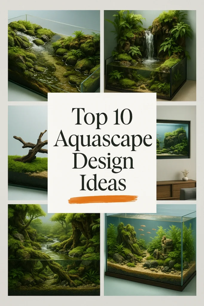 Aquascape Design Ideas