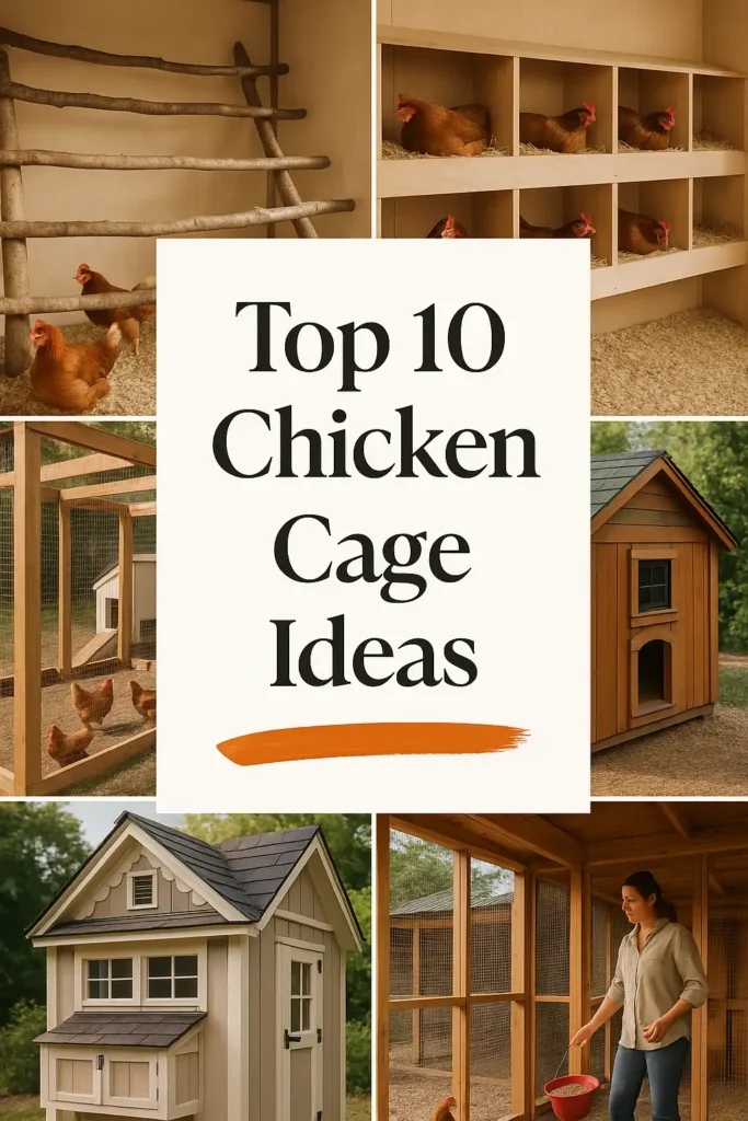 Chicken Cage Design Ideas