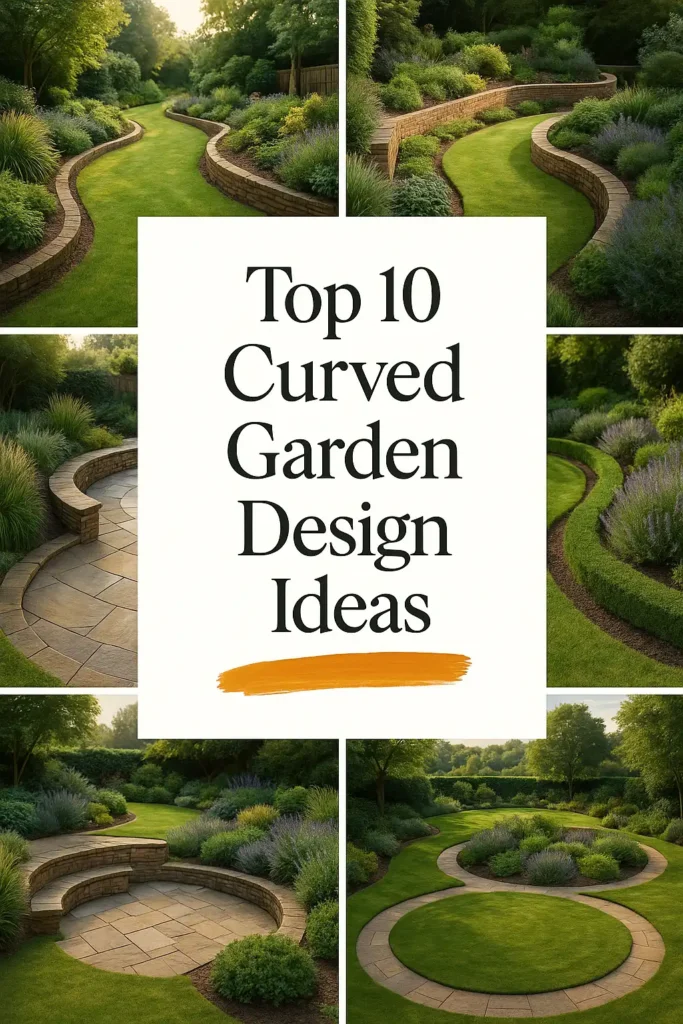 Curved Garden Design Ideas