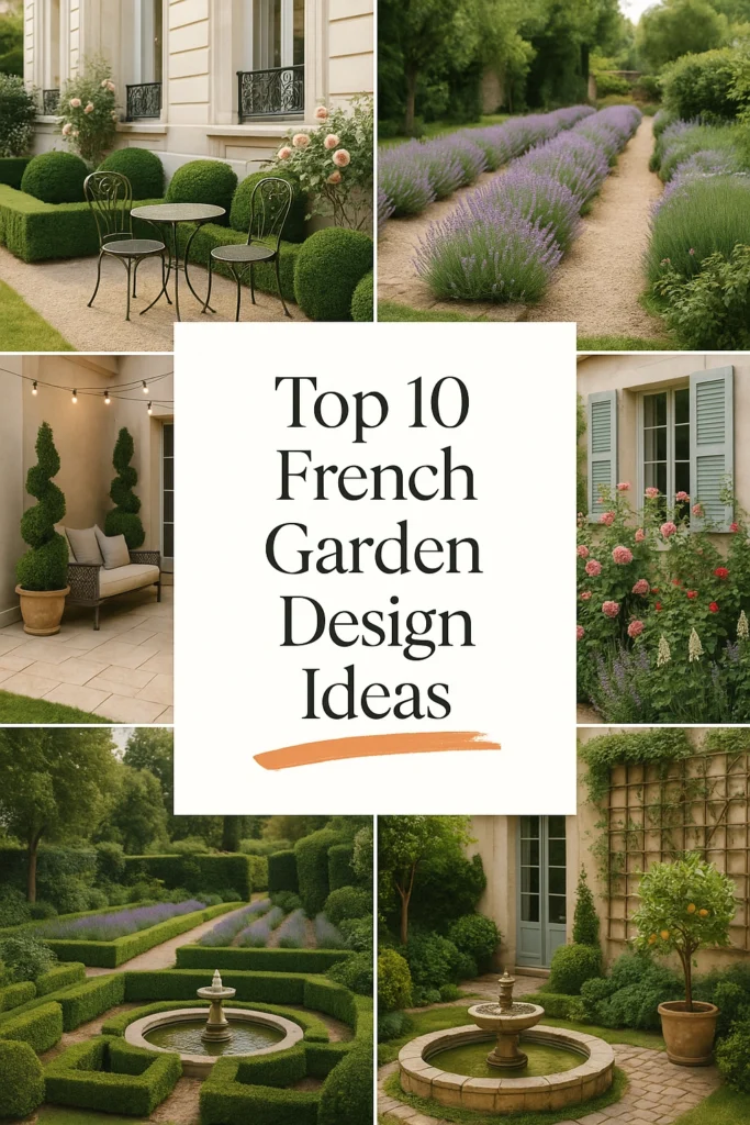 French Garden Design