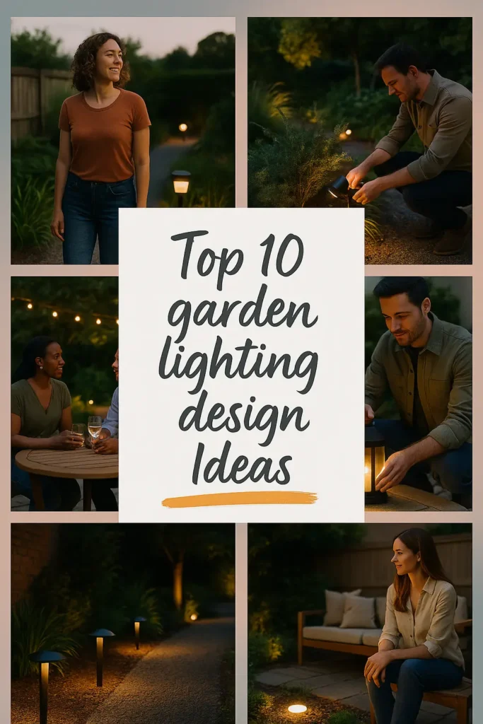 Garden Lighting Design Ideas