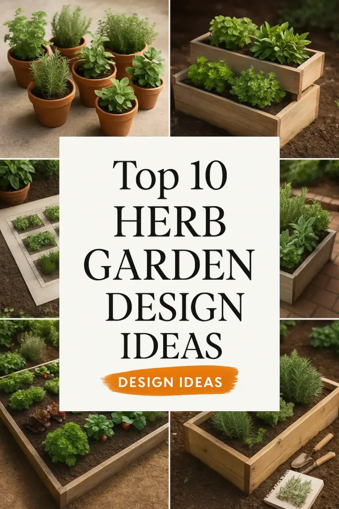 Herb Garden Design Ideas