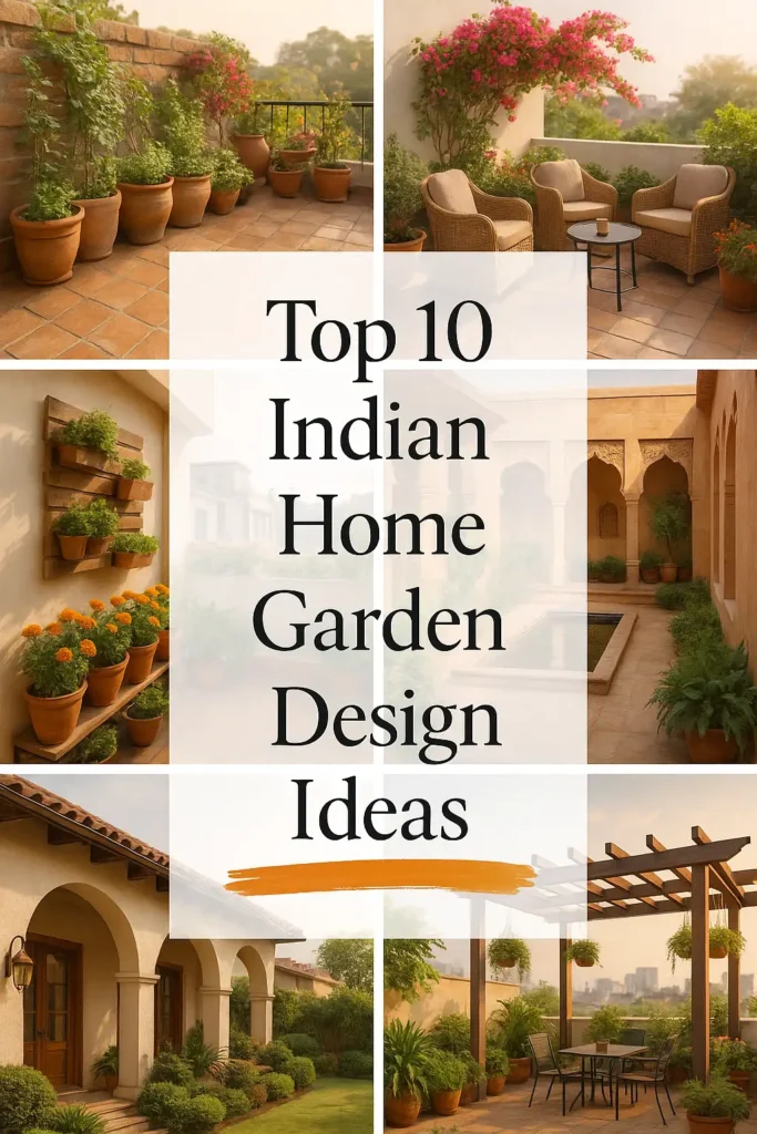 Indian Home Garden Design Ideas