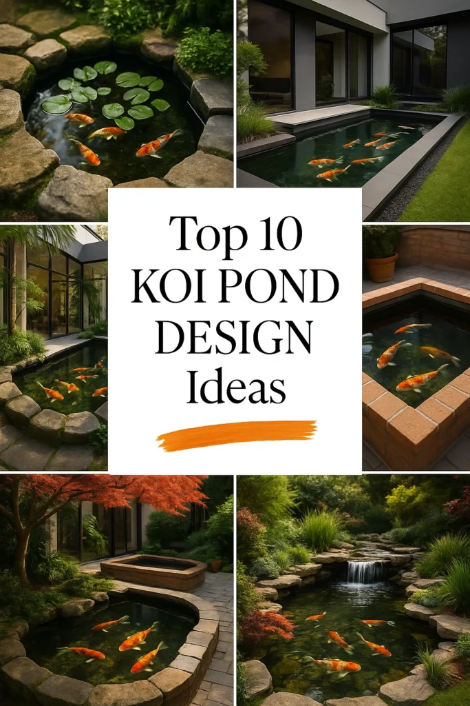 Koi Pond Design Ideas