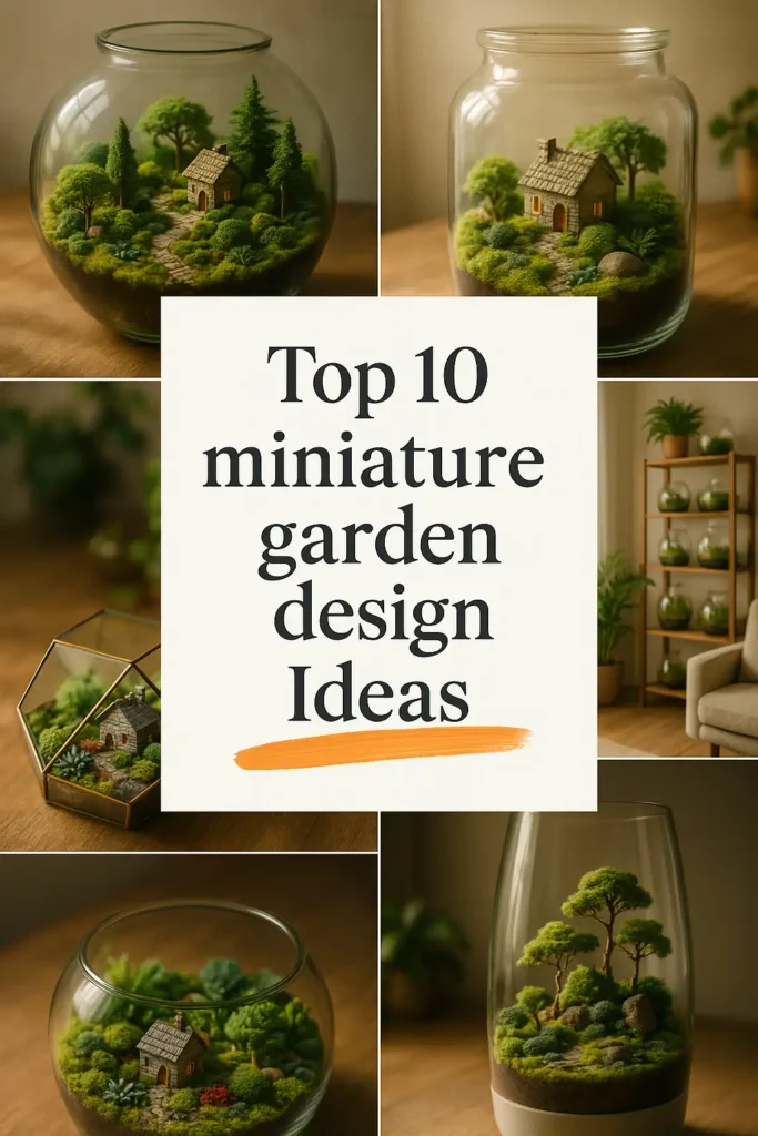 Miniature Garden Design Ideas