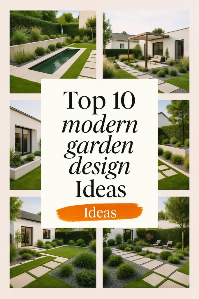 Modern Garden Design Ideas