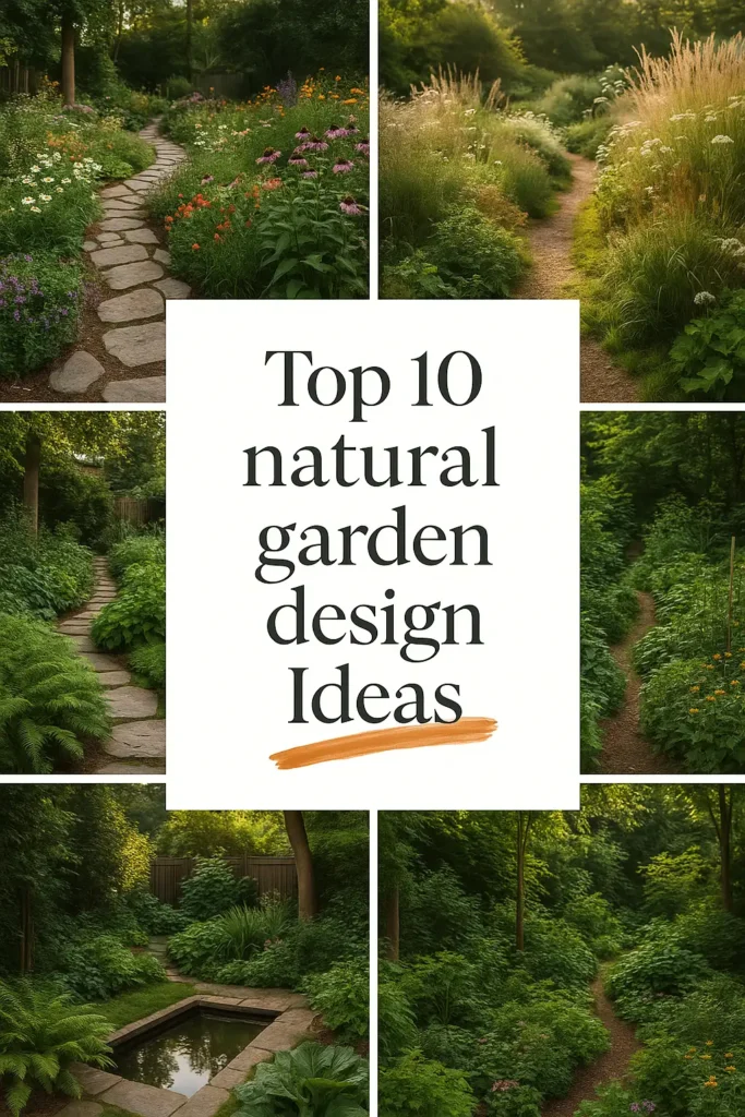 Natural Garden Design Ideas