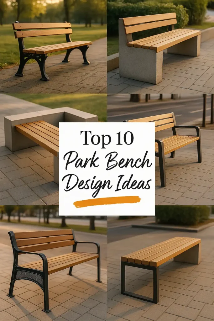 Park Bench Design Ideas