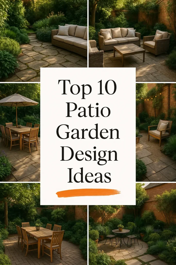 Patio Garden Design Ideas