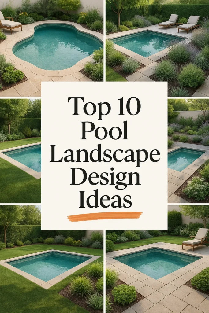 Pool Landscape Design Ideas
