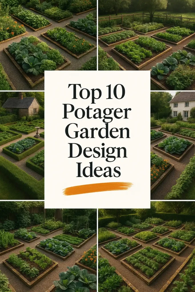 Potager Garden Design Ideas