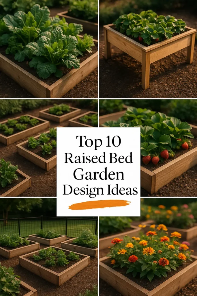 Raised Bed Garden Design Ideas