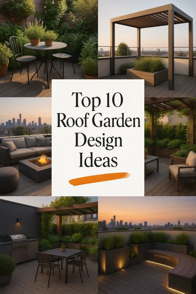 Roof Garden Design Ideas
