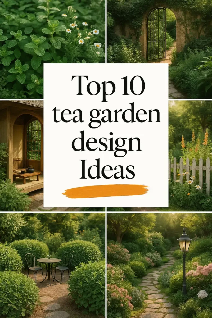 Tea Garden Design Ideas