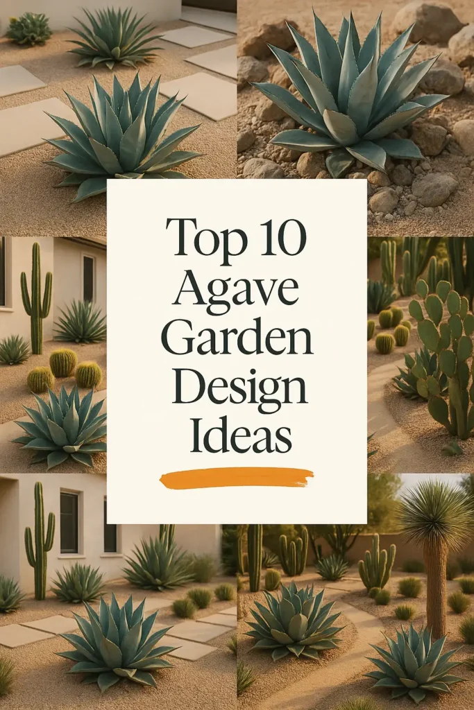 agave garden design