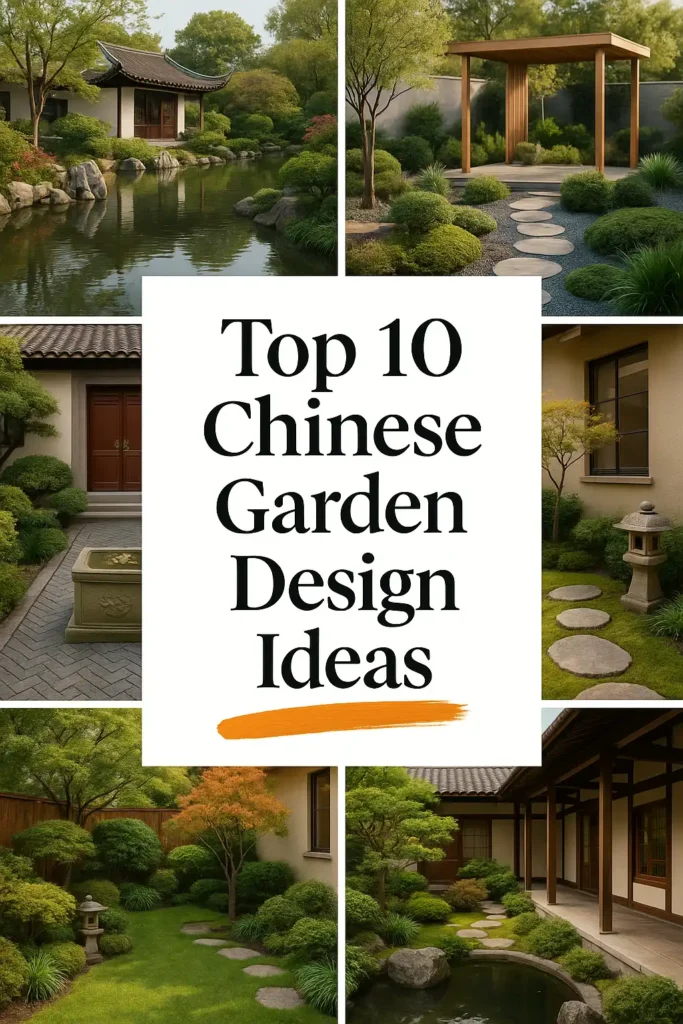 chinese garden design