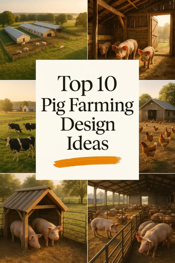 pig farming design