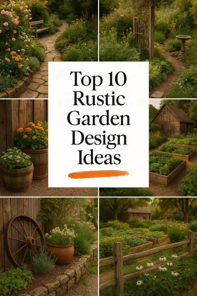 rustic garden design